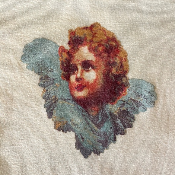 Urban Outfitters Truly Madly Deeply Los Angeles Angel Top 😇 - Picture 7 of 9